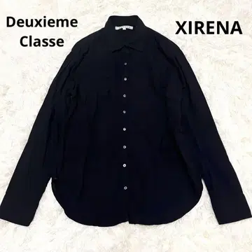 XIRENA 미국제 코튼 셔츠 긴팔 블랙 S 두지엠 클라세