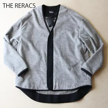 미사용 새상품 더 릴랙스(THE RERACS) 파일 가디건 남성용