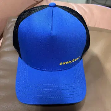 GOODYEAR 플랫 캡 메쉬 캡 블루