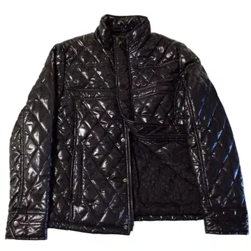 Xfrm 퀼팅 자켓 안감 레오파드 블랙 3 갸루 남자 헤이세이