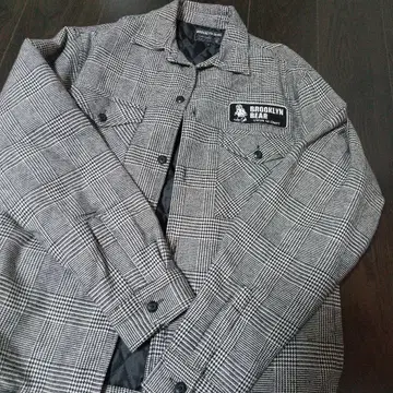 BROOKLYN BEAR 체크 무늬 자켓 L