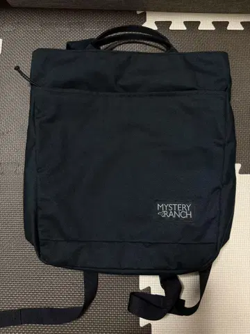 MYSTERY RANCH 블랙 백팩 18L