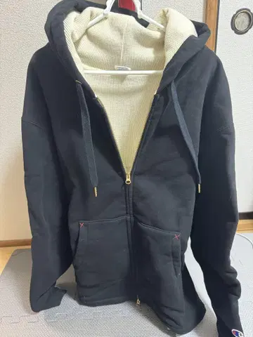 champion 지퍼 후드티 거의 미사용품