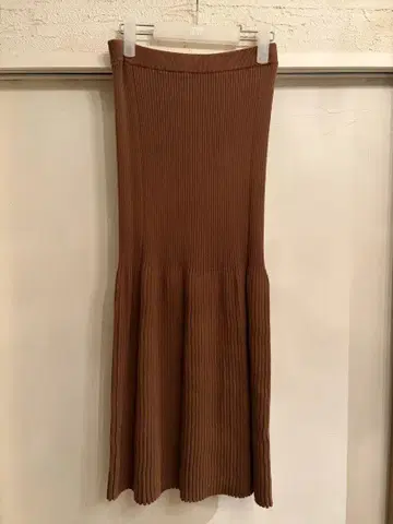 UNITED ARROWS 리브 니트 스커트