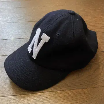 THE NORTH FACE 울 캡 N 와펜 로고 / 네이비