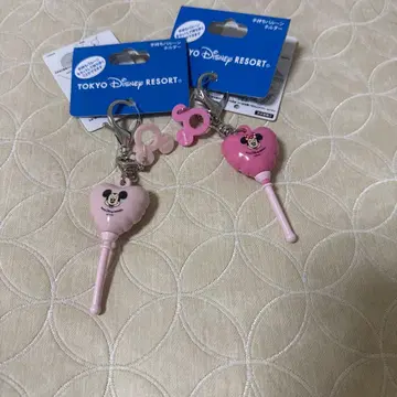 디즈니 리조트 휴대용 벌룬 홀더 하트 새상품 두 개 세트