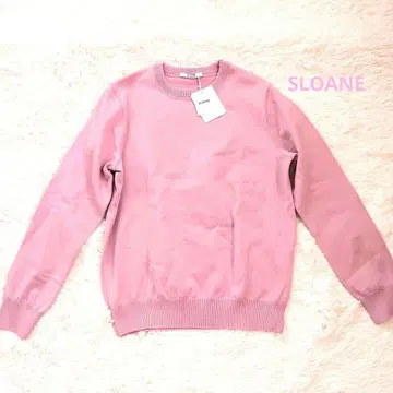 [ 새상품 ] SLOANE 스론 12G 천축 폴리에스테르 니트 맨투맨