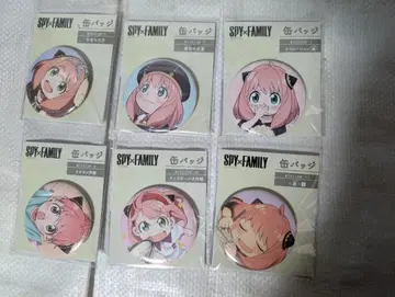 스파이 패밀리 메인 비주얼 아냐 캔뱃지 컬렉션 6종