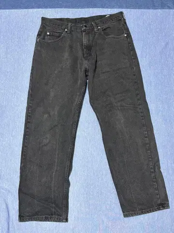 Wrangler Reluxed Fit Black Jeans 34 x 29