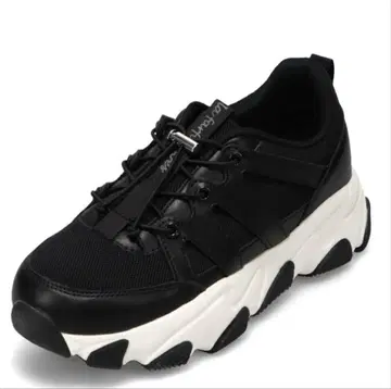 la farfa SHOES 통굽 로우컷 스니커즈 블랙 L 24cm
