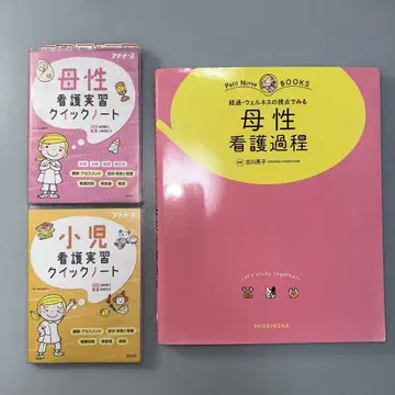 모성 간호 과정 푸치 간호사 모성 소아 간호 실습 퀵 노트 3권 세트