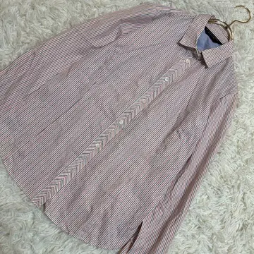 PaulSmith 멀티 스트라이프 셔츠 블루 레드 42