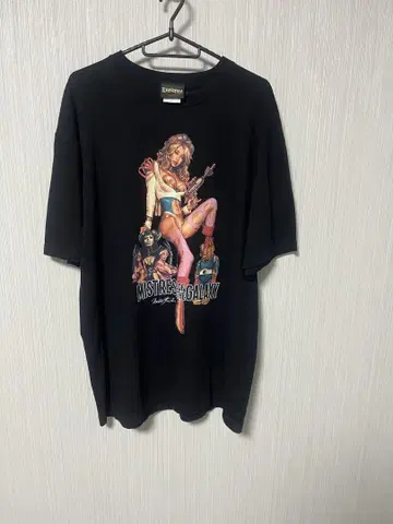 EROSTIKA 미스트리스 오브 더 갤럭시 T셔츠 XL