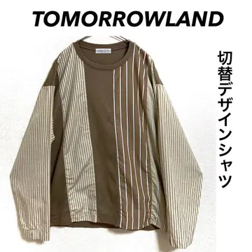 TOMORROWLAND 절개 디자인 셔츠 풀오버 일본제