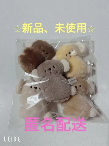 니코야마 포케 앉은 코알라 봉제 인형 가챠 5세트