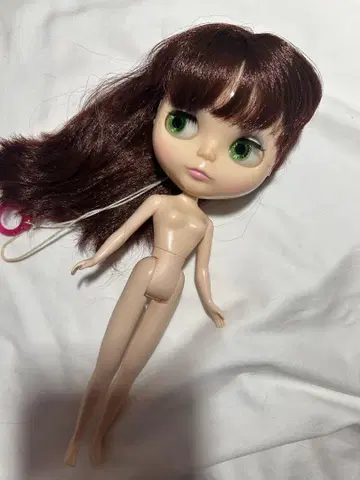 네오 브라이스 인형 본체 브라운 머리 소체