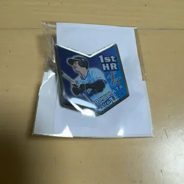 사이타마 세이부 라이온즈 무라타 레온 첫 홈런 핀 배지