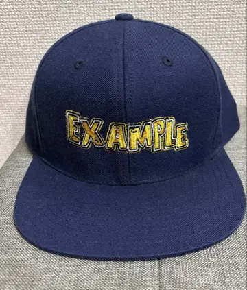 example Mark Gonzales 베이스볼 캡 네이비