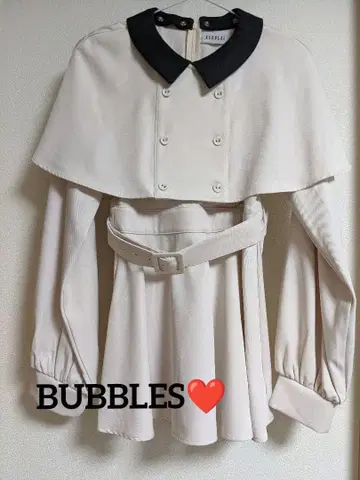 BUBBLES 케이프 컬러 셋업