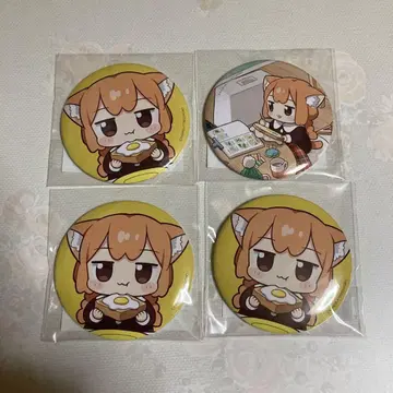 우메와 모모의 평범한 일상 캔 배지 C상 우메짱 세트