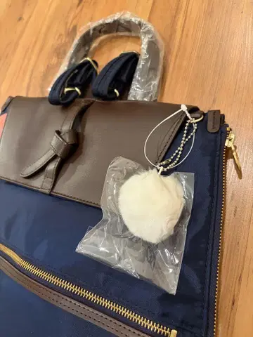 나일론 가죽 백팩