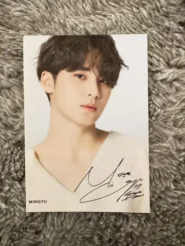 SEVENTEEN 민규 로손 프린트