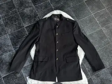 ZARA MAN 하이 칼라 테일러드 자켓 미사용 블랙