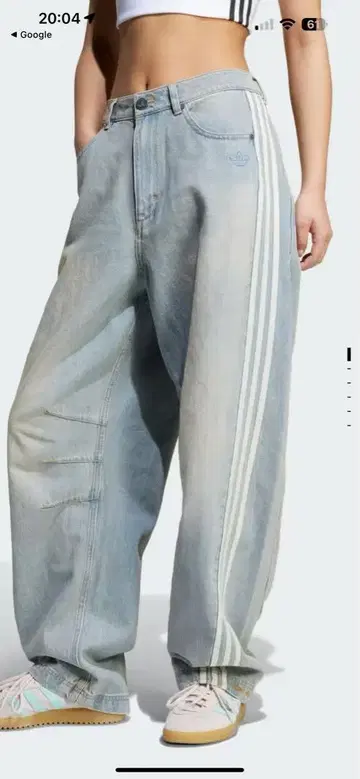 adidas adilenium 시즌3 바나나핏 데님 28