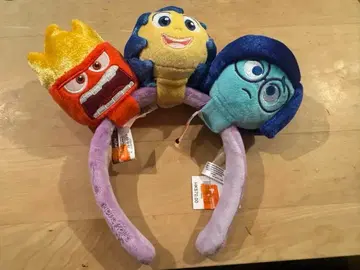 인사이드 헤드 홍콩 디즈니 커스터마이즈 머리띠 미사용 새상품 정품