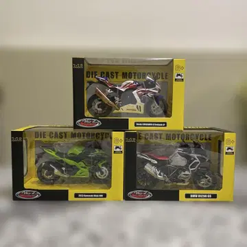 DIE CAST MOTORCYCLE 3종 세트