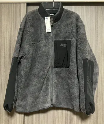 GU x SOPH 플리스 지퍼 자켓 1MW by SOPH. XL 그레이