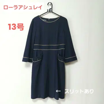 [미사용 새상품] 로라 애슐리 원피스 클래시컬 원피스 네이비 컬러 원피스