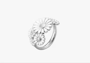 조지 젠슨 데이지 레이어드 링 반지