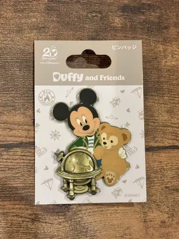 Duffy and Friends 더피 프렌즈 핀 배지 20주년