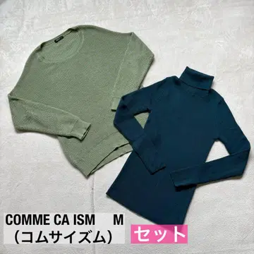 COMME CA ISM (컴시즘) 세트 상품 긴팔 니트 스웨터