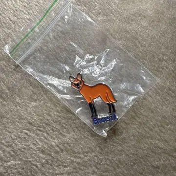 간사이 만박 브라질 핀배지