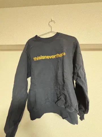 thisisneverthat 블랙 맨투맨