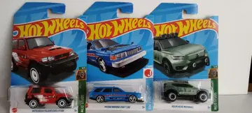 Hot Wheels 미니카 3대 세트