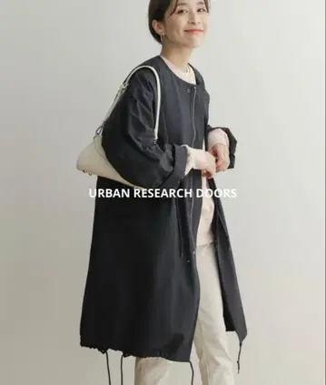 어반 리서치 도어스 모즈 코트 네이비