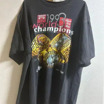 시카고 불스 1993 월드 챔피온 T셔츠 XL