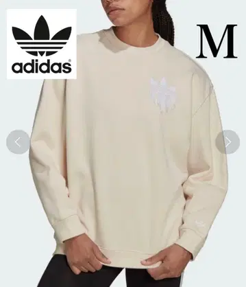 adidas originals 프린지 자수 맨투맨 M 사이즈