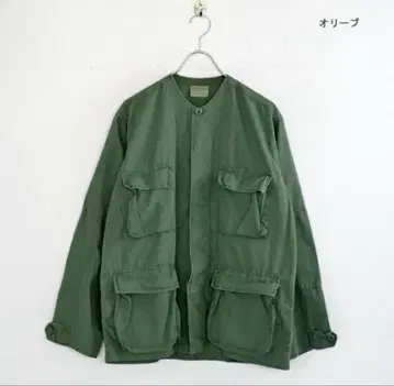 ROTHCO 로스코 여성용 노카라 밀리터리 자켓