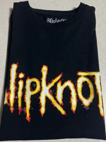 Slipknot 2024년 투어 T셔츠 반팔 블랙 4L