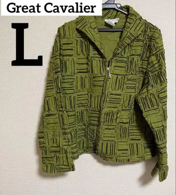 [ Great Cavalier ] 올리브 그린 자켓 L