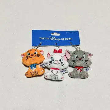 디즈니 마리 툴루즈 베를리오즈 인형 배지 세트