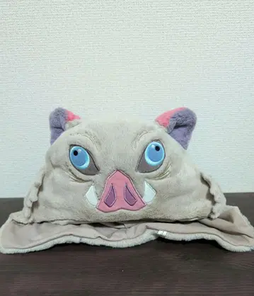 귀멸의 칼날 하시비라 이노스케 멧돼지 모자 캐릭터 모자