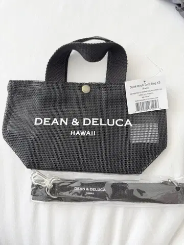 DEAN & DELUCA DDH 메쉬 토트백 XS 블랙
