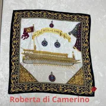 ROBERTO CAMERINO 실크 스카프  디자인