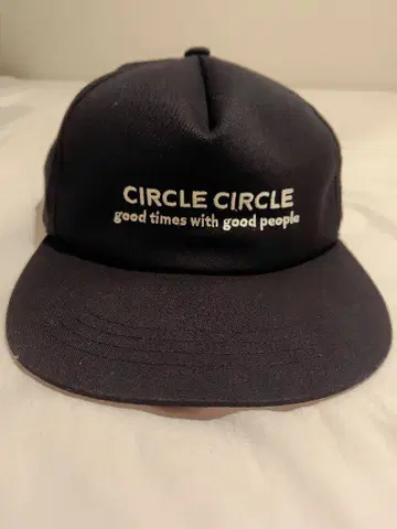 CIRCLE CIRCLE 야구 모자 블랙