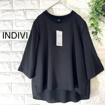 새상품 INDIVI 블라우스 현행 모델 인디비 상의